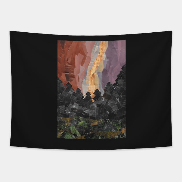 West on Fire Tapestry by cajunhusker