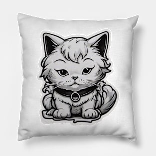 Santa cat Pillow