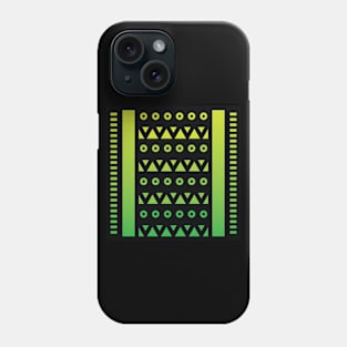 “Dimensional Energy” - V.6 Green - (Geometric Art) (Dimensions) - Doc Labs Phone Case