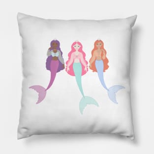 mermaids 2 Pillow