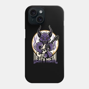 death metal Satanic Baphomet cat Phone Case