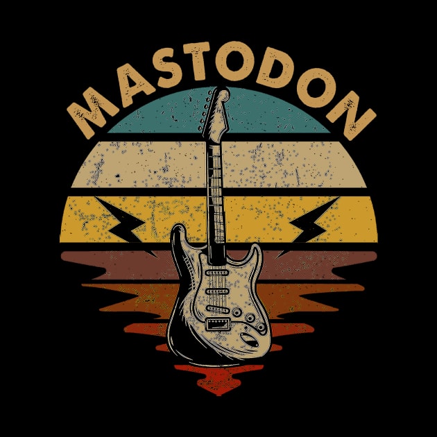 Proud To Be Mastodon Personalized Name Styles 70s 80s Vintage by Gorilla Animal