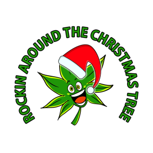 Weed Tree Christmas T-Shirt