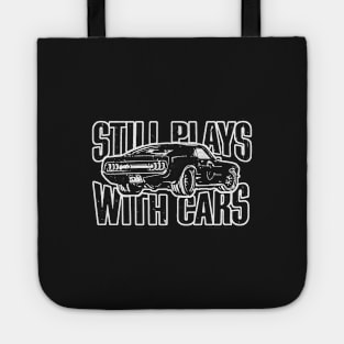 Still Plays With Cars | Classic Rides | Collectible Cars | Car Lover Gifts | Ford Mustang Mach 1 Tote