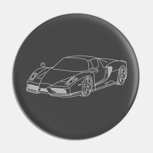 Ferrari Enzo supercar Pin