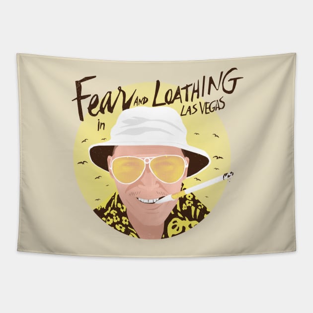 Loathing in Vegas Tapestry by noreu