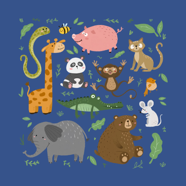 Discover Cute Animals - Animals - T-Shirt