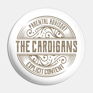 The Cardigans Vintage Ornament Pin