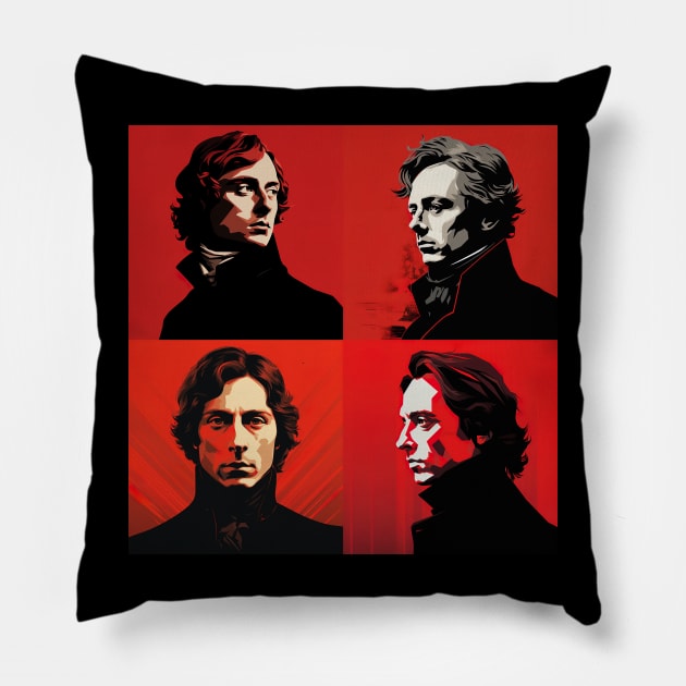 John Keats Pillow by ComicsFactory