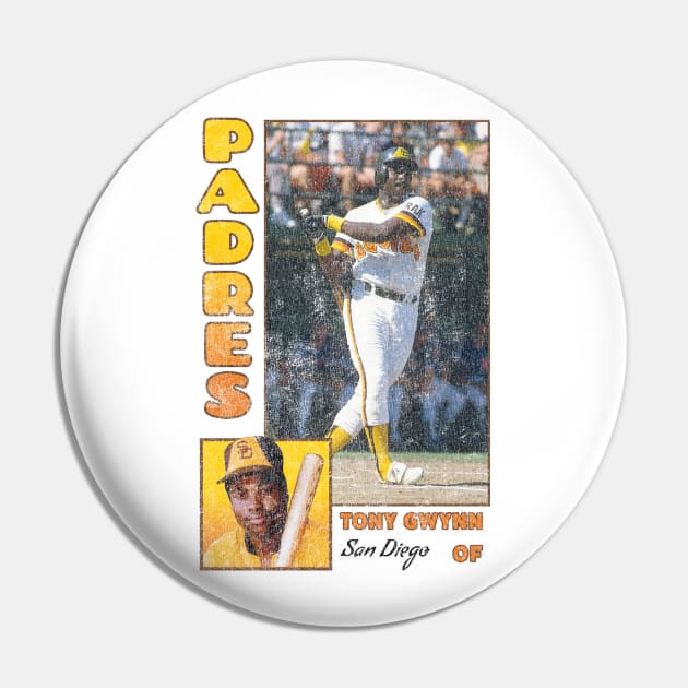 Tony Gwynn Pin by KC Designs