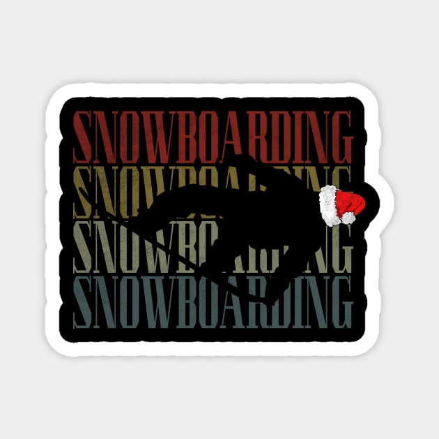 snowboard Magnet by SpaceImagination