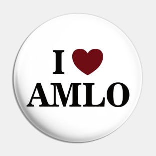 I love amlo Pin