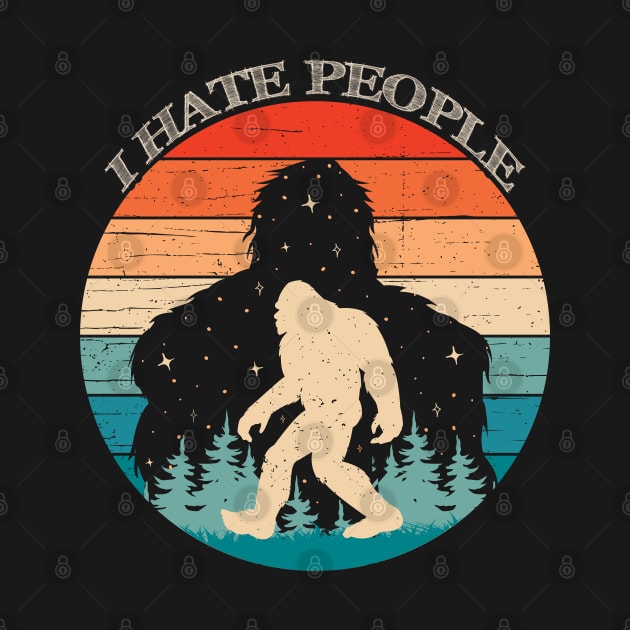 Bigfoot I hate People by Tesszero