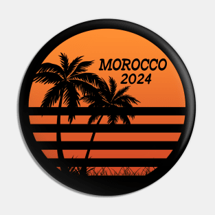 VISIT MOROCCO. MOROCCO SUNSET Pin