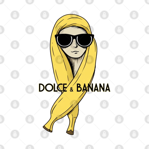 Dolce & Banana "Peel the Glamour." by Retro Travel Design