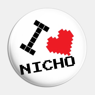 The GOAT of: I LOVE NECHO Pin