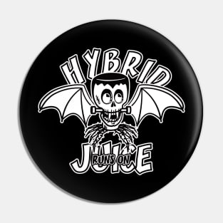 Hybrid Vampire (white) Pin