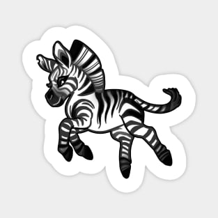 ZEE THE ZEBRA BABY Magnet