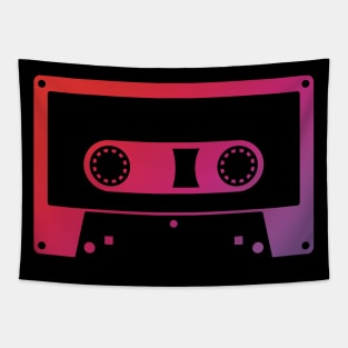 Red Cassette tape Tapestry