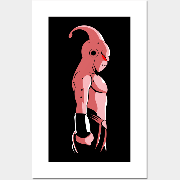 Kid Buu artwork I did fresco : r/dbz