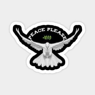 Peace Please Magnet