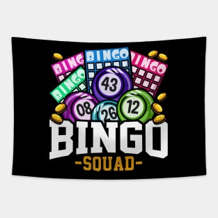 Bingo Squad - Funny Ball Lottery Gift Tapestry