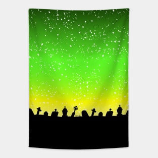 Zombie Graveyard Tapestry