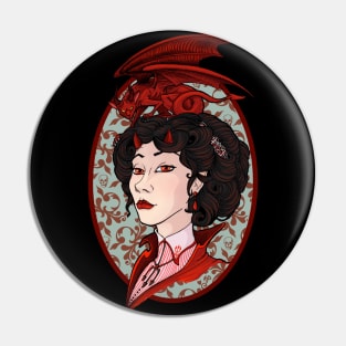 Lady lucifer Pin