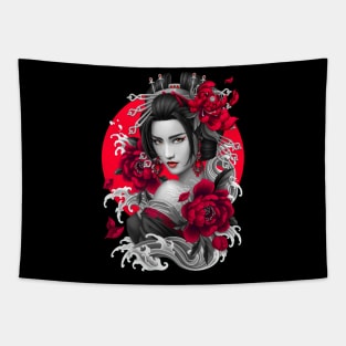 Japanese Geisha Tapestry