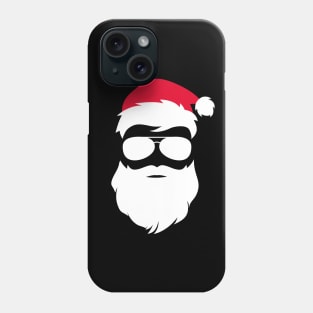 Funny Santa Claus with Sunglasses Christmas Phone Case