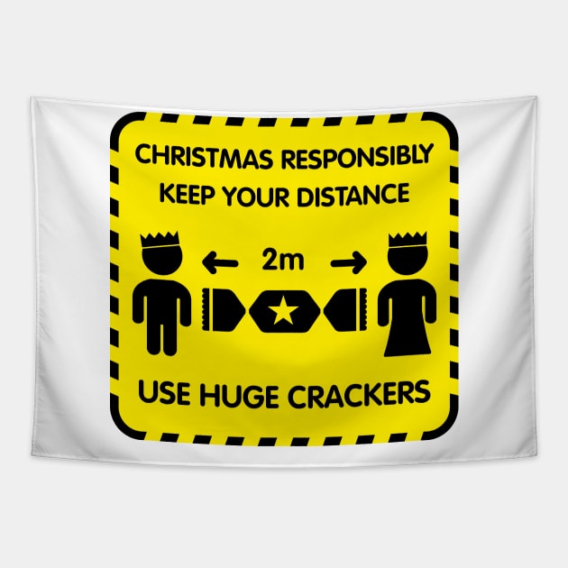 Christmas Crackers Tapestry by BOEC Gear