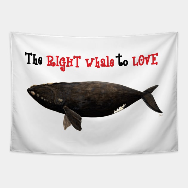 The right whale to love Tapestry by chloeyzoard