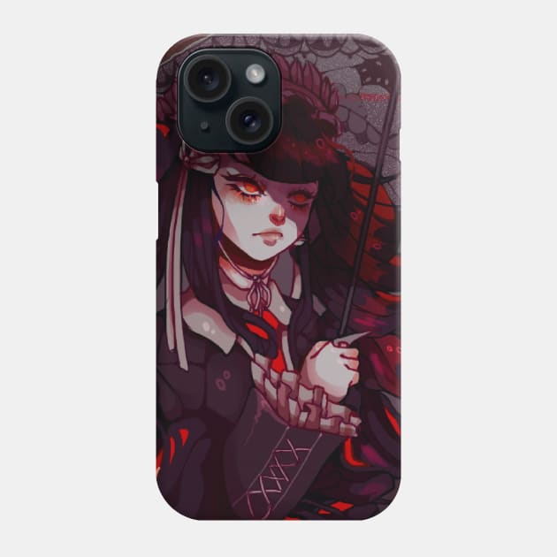 Celestia Ludenberg - Danganronpa: Trigger Hapy Havoc Phone Case by Arikaboo