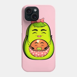 mamacado cute funny pregnant Phone Case