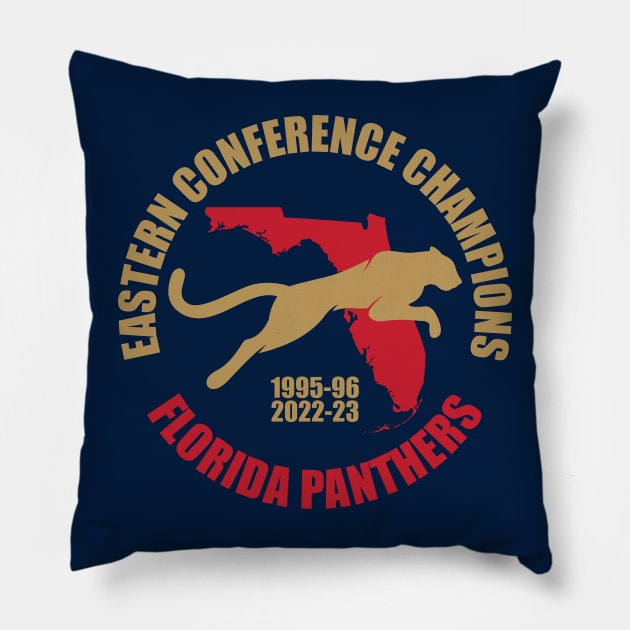 Florida Champions Pillow by Nagorniak