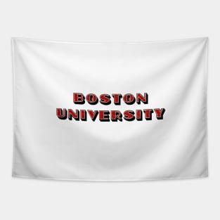 bostn glitter lettering Tapestry