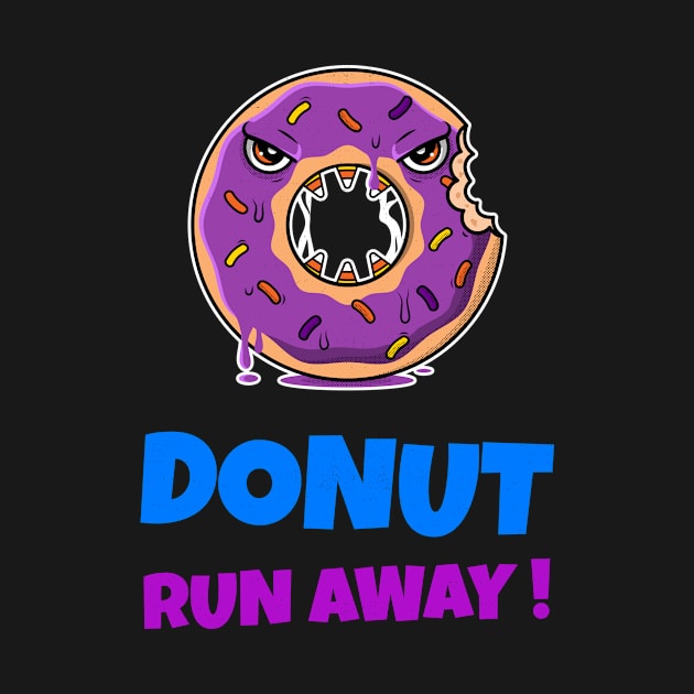 Halloween Cute Donut Monster by SpookyHalloween