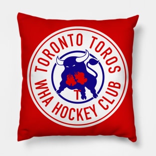 Defunct Toronto Toros WHA Hockey Club 1975 Pillow