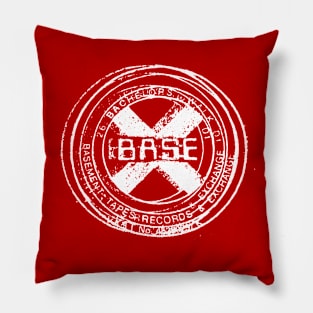 Base-X white stamp Pillow