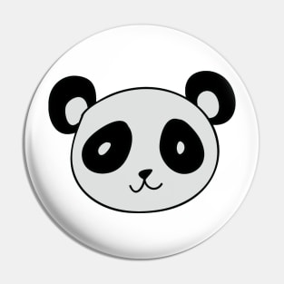 Cute Panda Face Pin