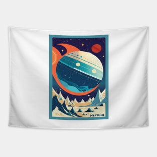 Neptune, Space poster Tapestry