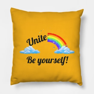 Rainbow, pride Pillow