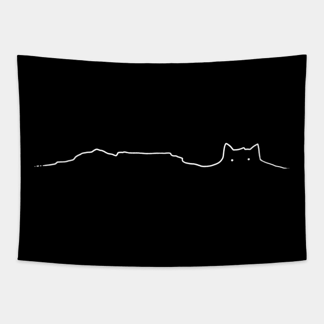 Table Mountain Lion's Head Cape Town Tapestry by Tobe_Fonseca