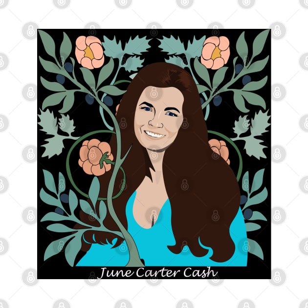 June Carter Cash by Goddess of the Bees 