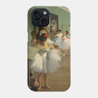 The Dance Class by Edgar Degas Phone Case