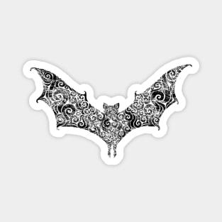 Swirly Bat Magnet