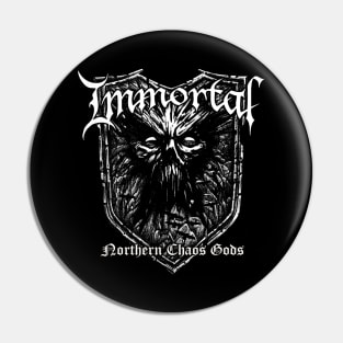 Immortal Northern Chaos Gods | Black Metal Pin
