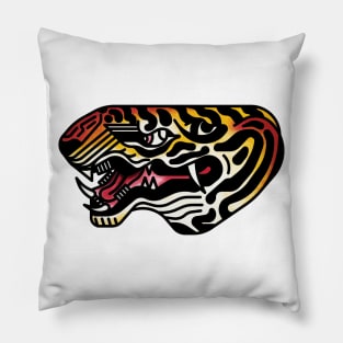 Tiger Head #0 Pillow