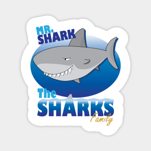 The Sharks Family - Mr. Shark Magnet