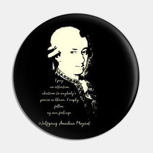 Wolfgang Amadeus Mozart Pin